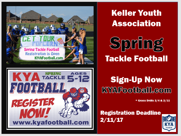 KYA Football Spring youth tackle football 2017